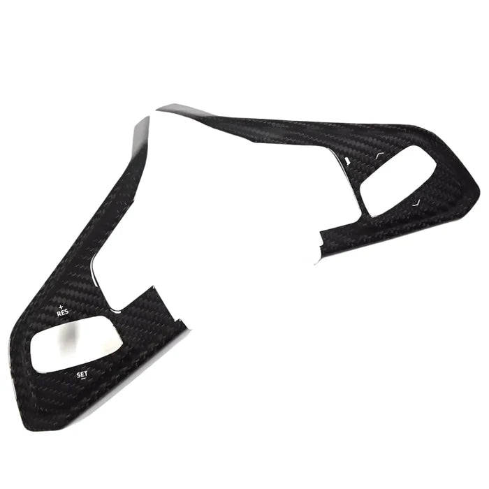 Carbon Fiber Interior Steering Wheel Trim - Corvette C8 2LT 3LT 2020-2023