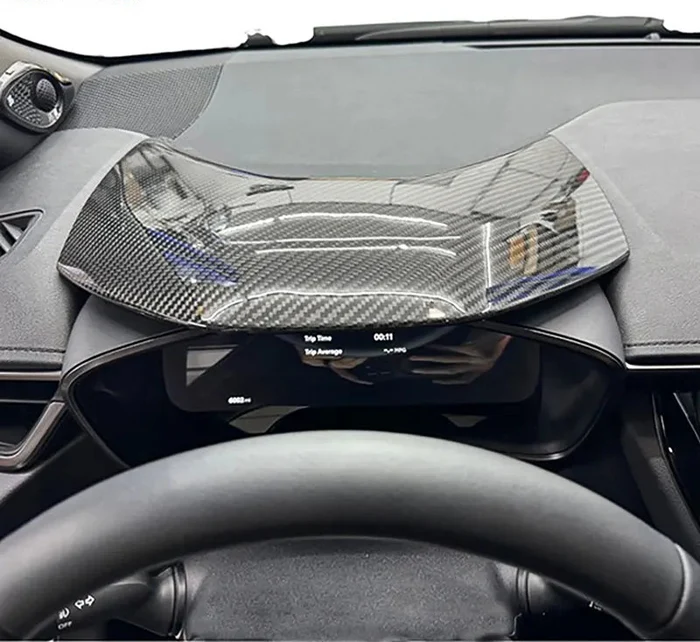 Carbon Fiber Interior Trim Upper Dashboard Meter Cover - Toyota GR Corolla