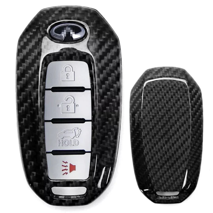 Carbon Fiber Key Fob Cover for Infiniti Q50 Q60 QX50 20+