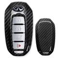 Carbon Fiber Key Fob Cover for Infiniti Q50 Q60 QX50 20+