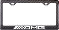 Carbon Fiber License Plate Frame - Mercedes AMG