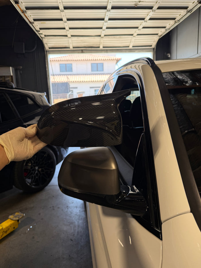 Carbon Fiber Mirror Caps BMW G01 X3 G02 X4 G05 X5 G06 X6 G07 X7