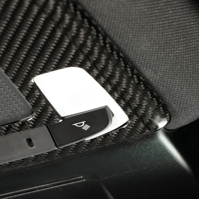 Carbon Fiber Reading Light Lamp Panel Cover - Honda 11th Civic Type R FL5