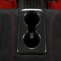 Carbon Fiber Rear Cup Holder Cover - Honda Civic Type R FL5