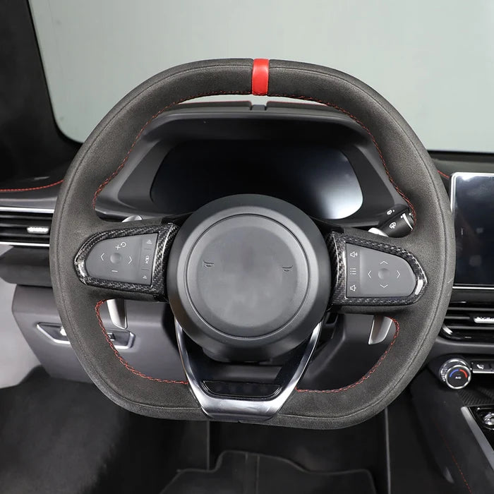 Carbon Fiber Steering Wheel Button Frame Trim Cover - Lotus EMIRA 21-23
