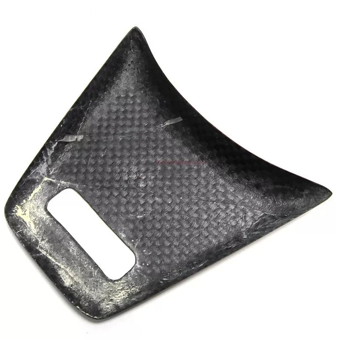 Carbon Fiber Steering Wheel Center Trim - Subaru WRX STI VB 2022-2024