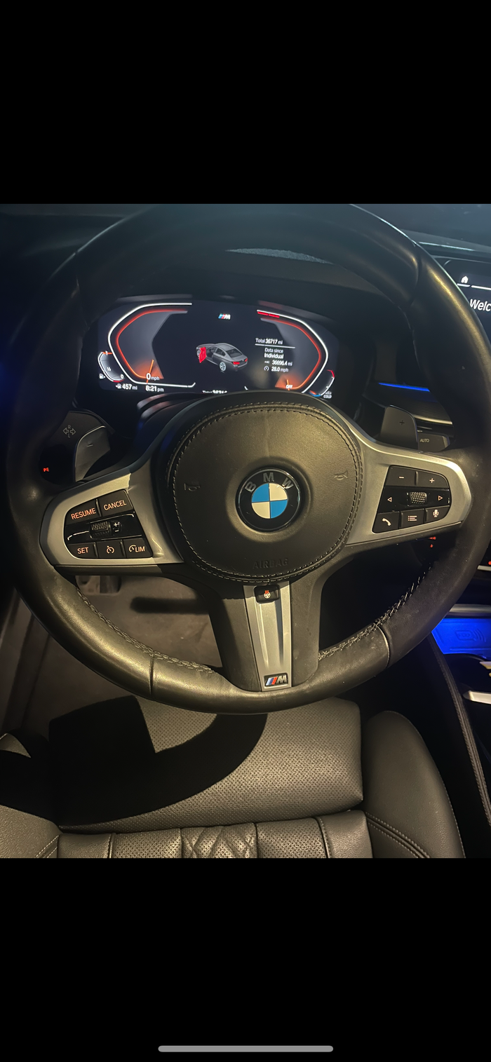Carbon Fiber Steering Wheel Trim - BMW G80 & G81 M3 /G82 & G83 M4 / G87 M2 G Chassis