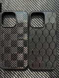 Checker Board Carbon Fiber Case w/ magsafe - Iphone