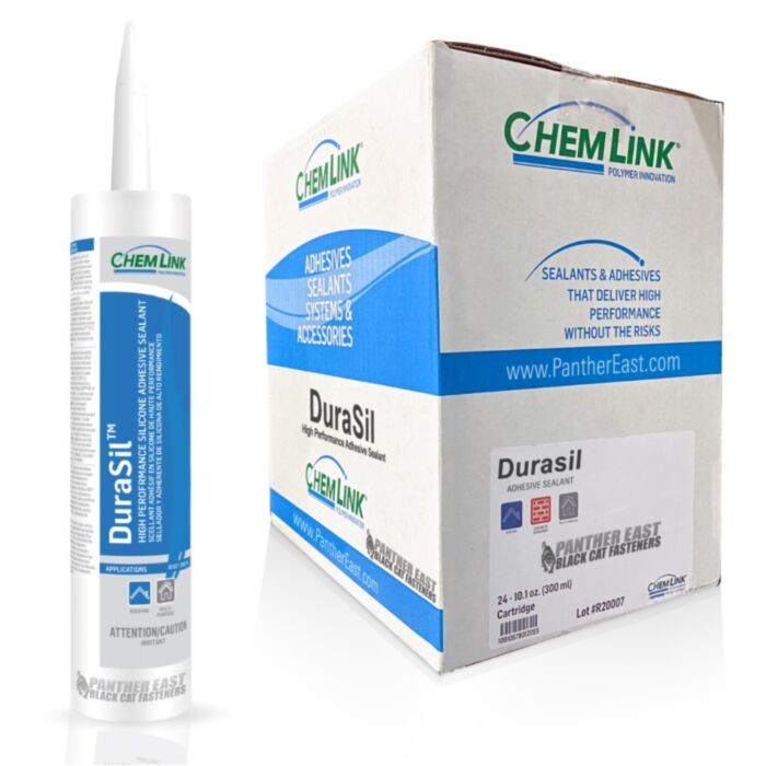 Chemlink DuraSil Silicone Adhesive Sealant (24-Pack)