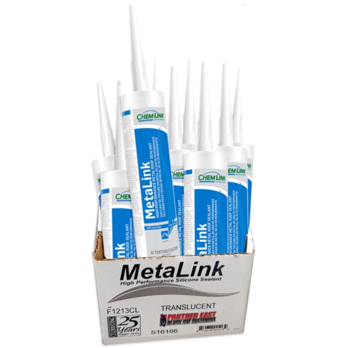 ChemLink MetaLink Silicone Metal Roof Sealant (12-Pack)