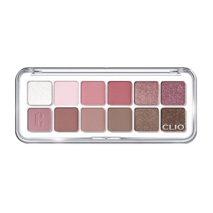 Clio. Pro Eye Palette Air (0.6g x 12) [03 Mute Library] | Lady Bonita | Korean beauty NZ