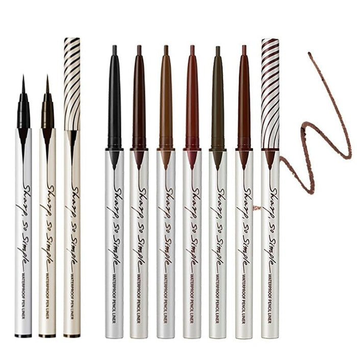 Clio. Sharp So Simple Waterproof Pencil Liner [05 Dark Brown] | Lady Bonita | Korean beauty NZ
