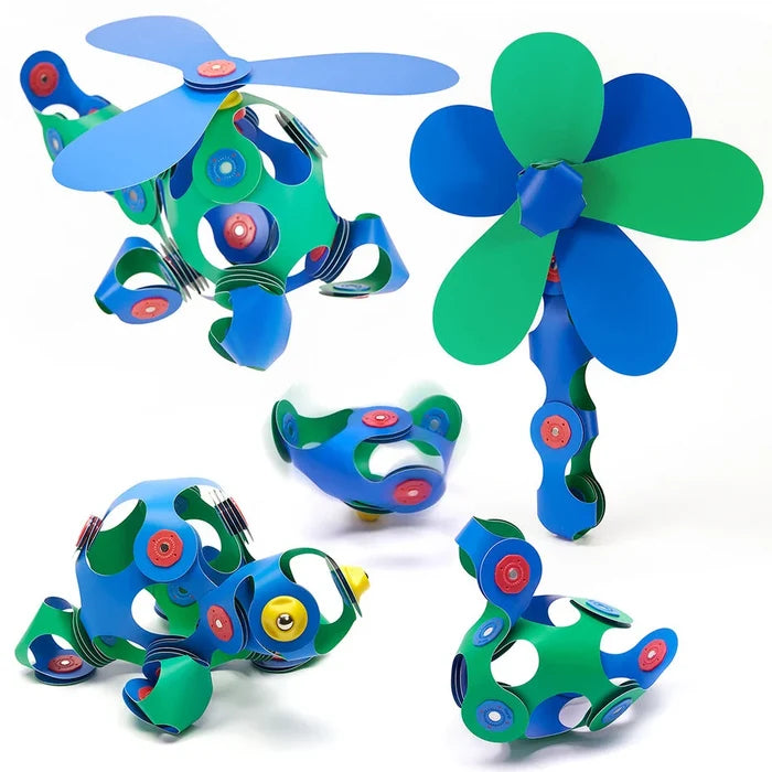 Clixo | Crew pack blue/green - 30 stuks