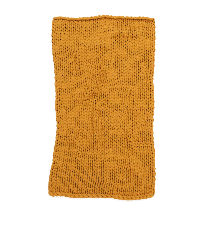 orange weighted blanket full image