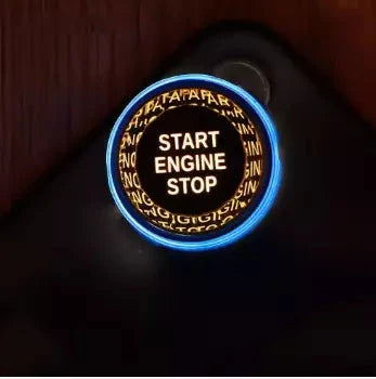 Crystal Colored Push Start Button - BMW F Chassis Accessories The Carbon Industries