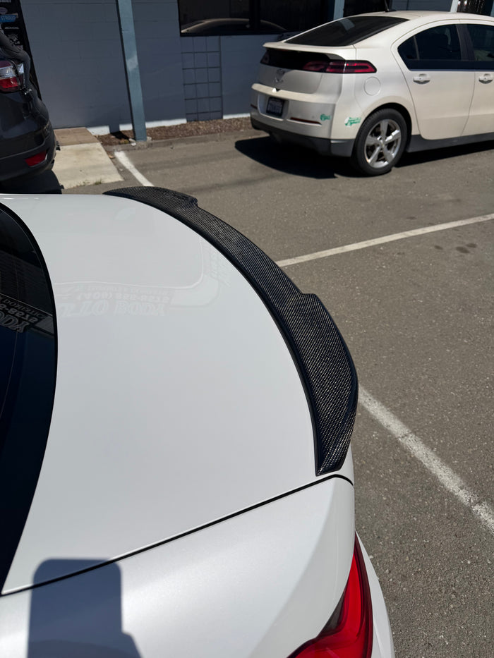 CS Style Carbon Fiber Trunk Spoiler - BMW G80 M3 & G20 3 Series