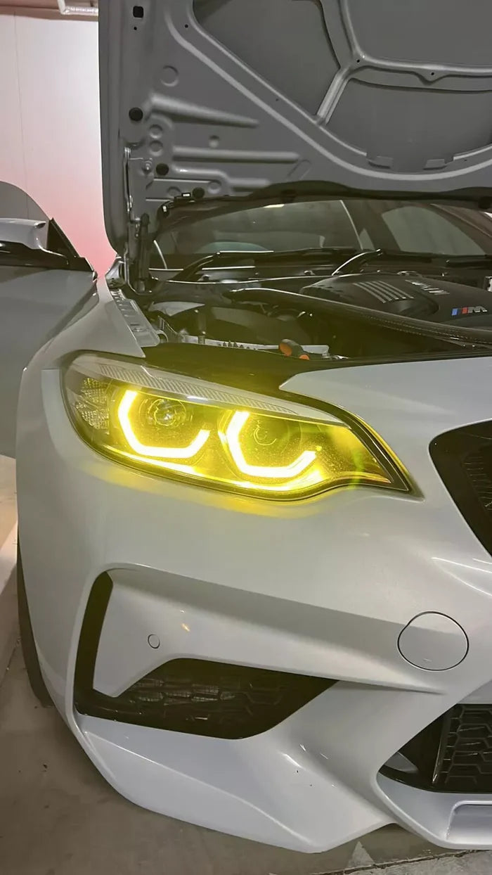CSL Yellow Headlight DRL Module Upgrade - BMW F87 M2 F22 2 Series LCI