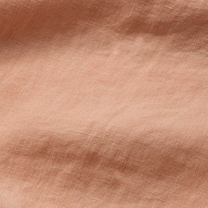 Linen Evening Rose / Bolster Pillow (14” x 7.5”)