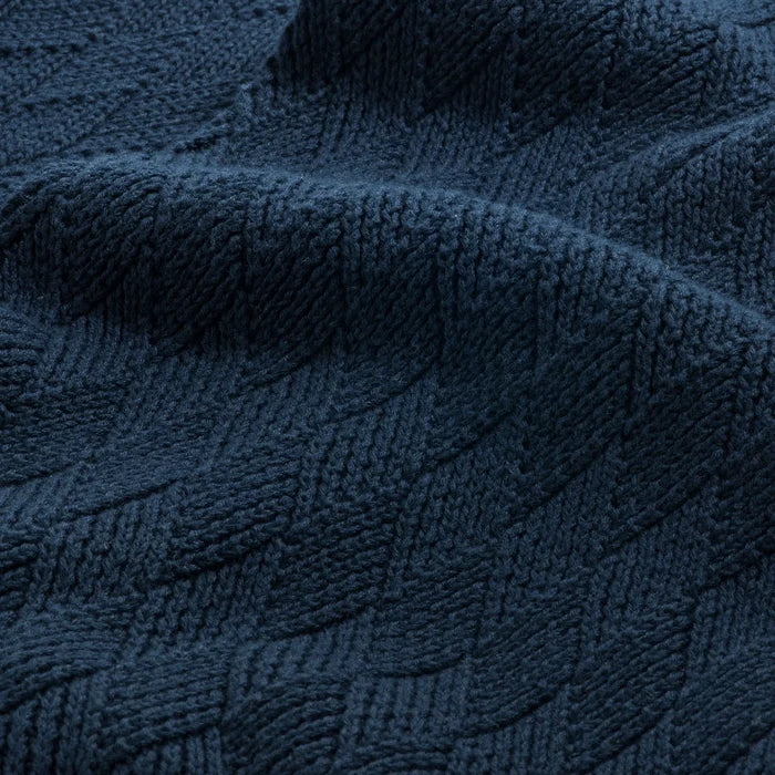 Midnight Blue / Bolster Pillow (14" x 7.5")