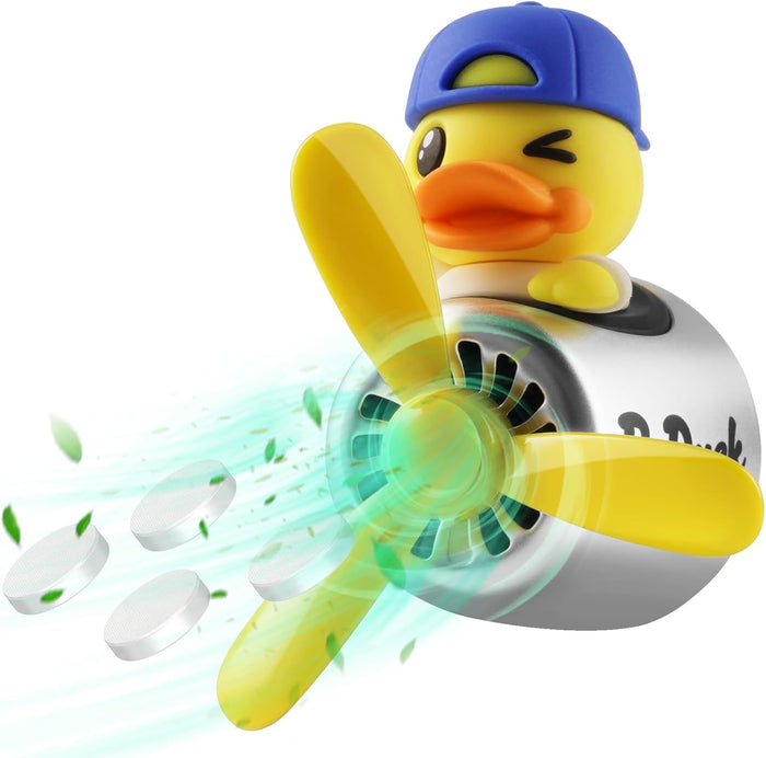 Cute Duck Rotating Propeller Oulet Car Air Vent Decoration