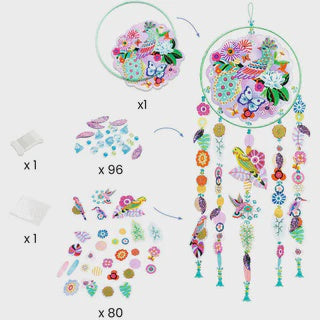 Djeco | Creatieve set DIY | Zonnevanger paradijsvogel