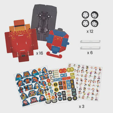 Djeco | DIY cars - Grand Prix