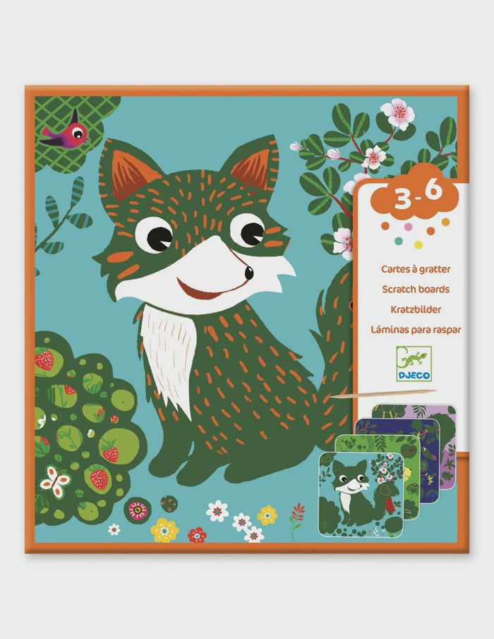 Djeco | Kraskaarten | Kleine dieren