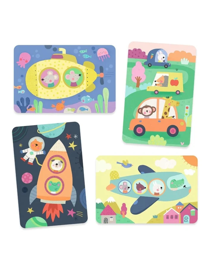 Djeco | Magic kleuren | Onderweg