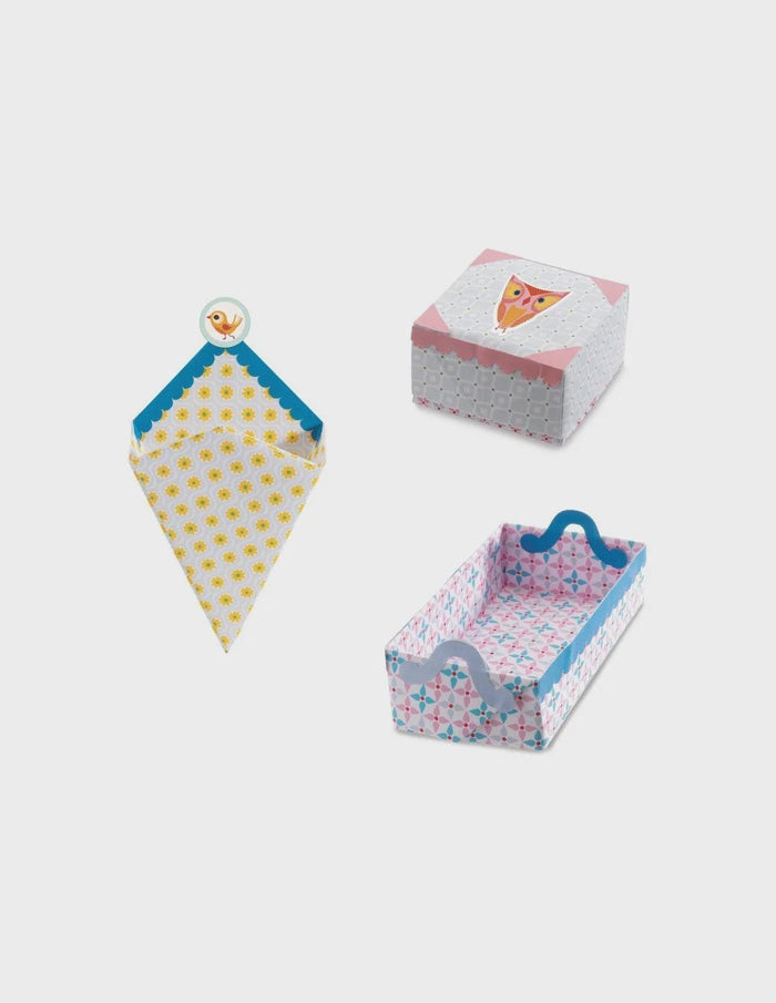Djeco | Origami | 3 kleine doosjes