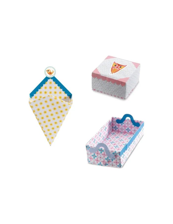 Djeco | Origami | 3 kleine doosjes