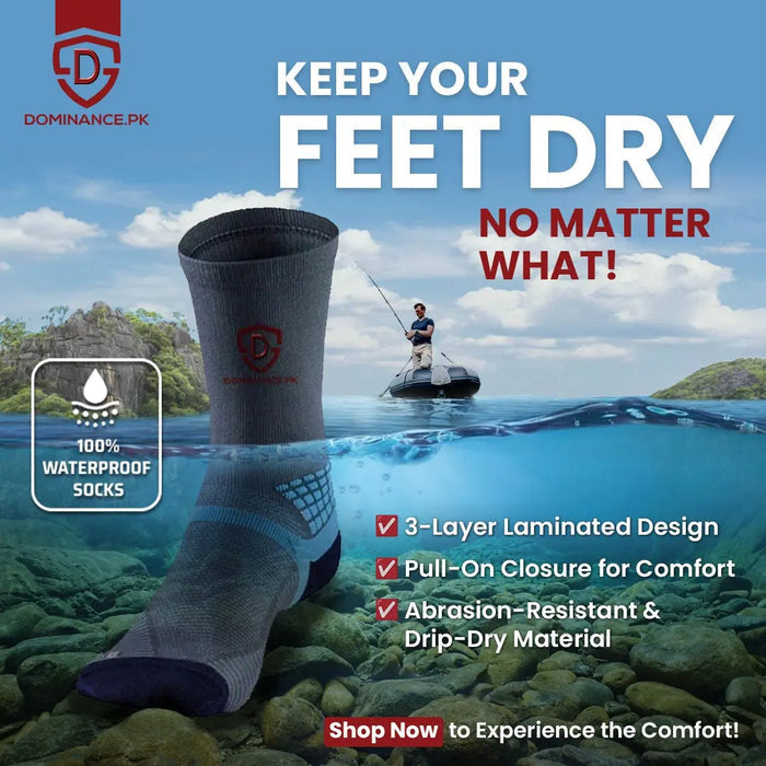 Dominance 100% Waterproof Socks DOMINANCE