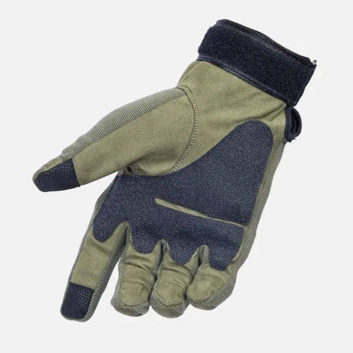 Dominance Biker Gloves Full Finger - Green DOMINANCE