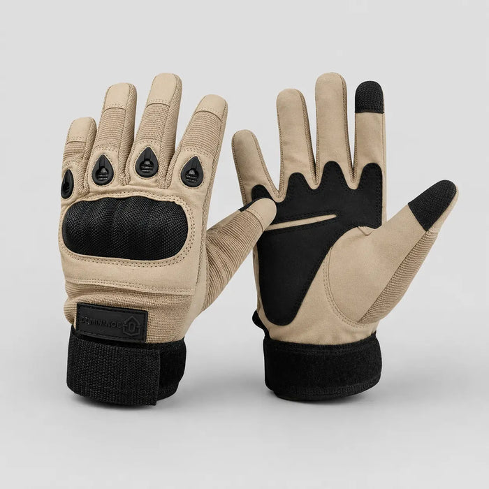 Dominance Biker Gloves Full Finger – Brown Dominance PK