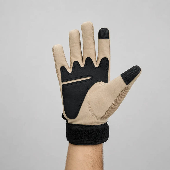 Dominance Biker Gloves Full Finger – Brown Dominance PK
