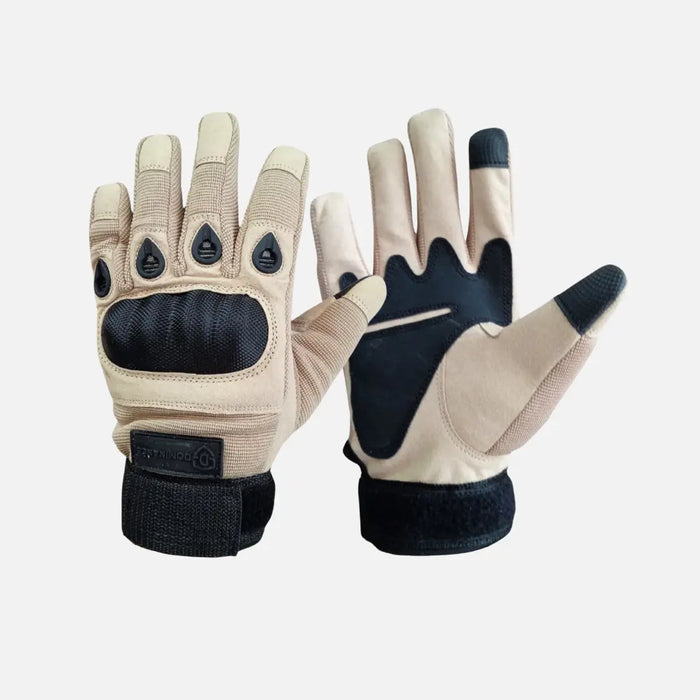 Dominance Biker Gloves Full Finger – Brown Dominance PK