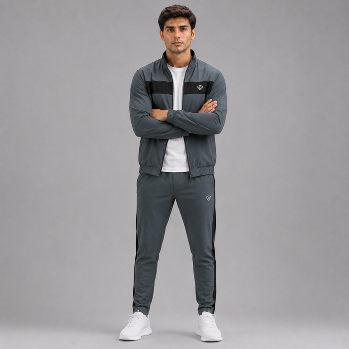 Dominance Performance Tracksuit | Charcoal