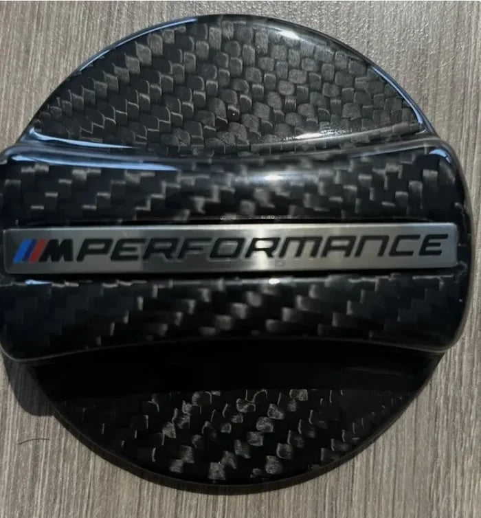 Dry Carbon Fiber Fuel Tank Cap Trim Cover - BMW E & F Chassis Models
