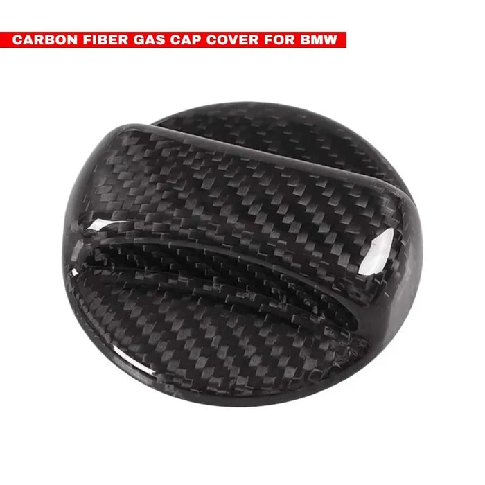 Dry Carbon Fiber Fuel Tank Cap Trim Cover - BMW E & F Chassis Models
