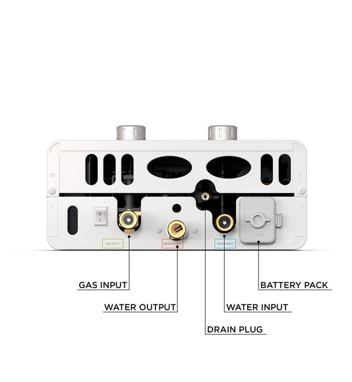 Eccotemp Luxé EL5 Portable Outdoor Tankless Water Heater