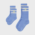 Ella and rapha | Smiley socks - sky blue