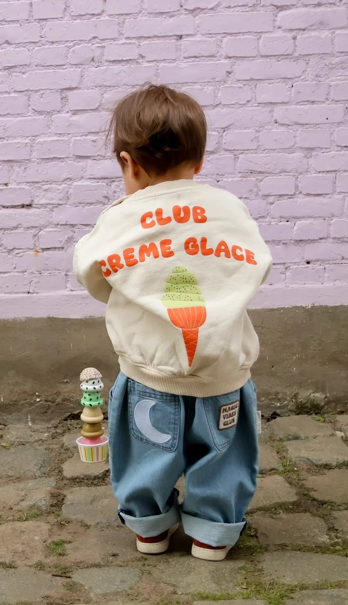 Ella & Rapha | Blue denim pants MOON kids