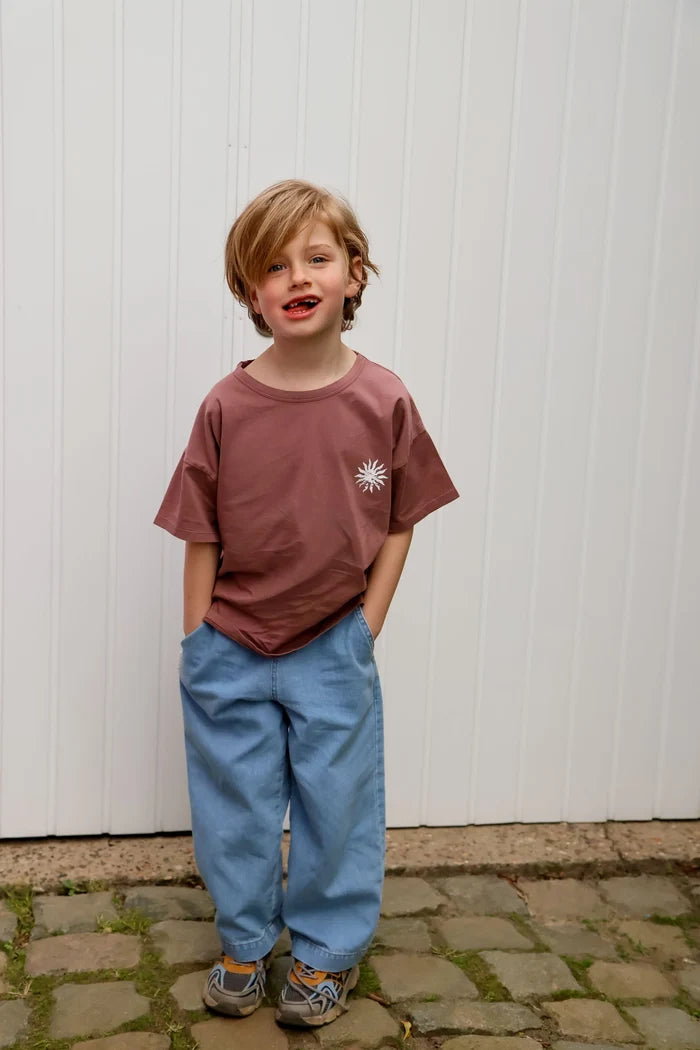 Ella & Rapha | Blue denim pants MOON kids