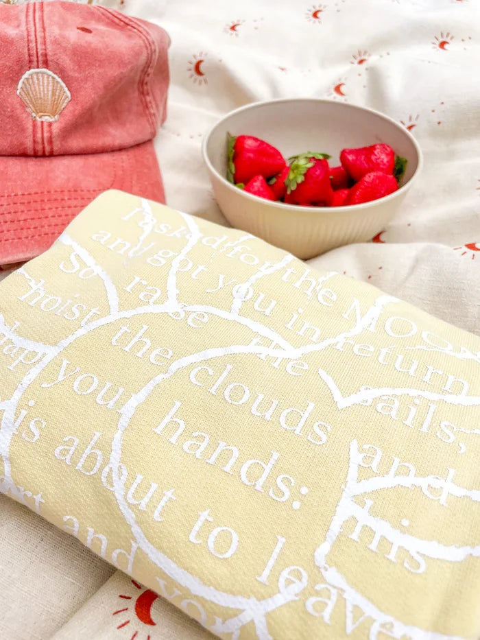 Elle and rapha | Sweater little sun x moon butter yellow