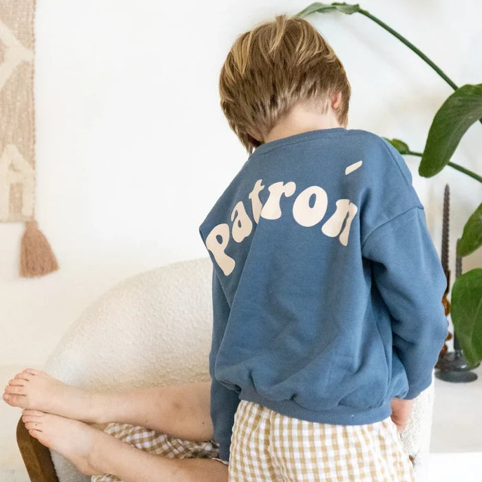 Elle and rapha | Sweater Pátron | Petrol