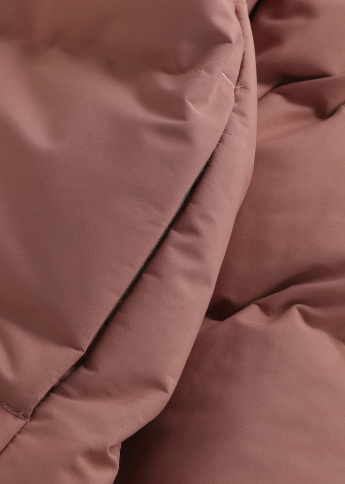 En Fant | Jacket quilt solid | Burlwood