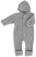 Engel | Hooded Overall Light grey melange