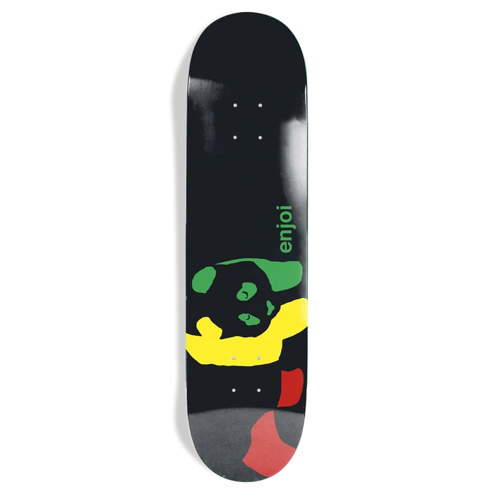 Enjoi Rasta Panda R7 Skateboard Deck