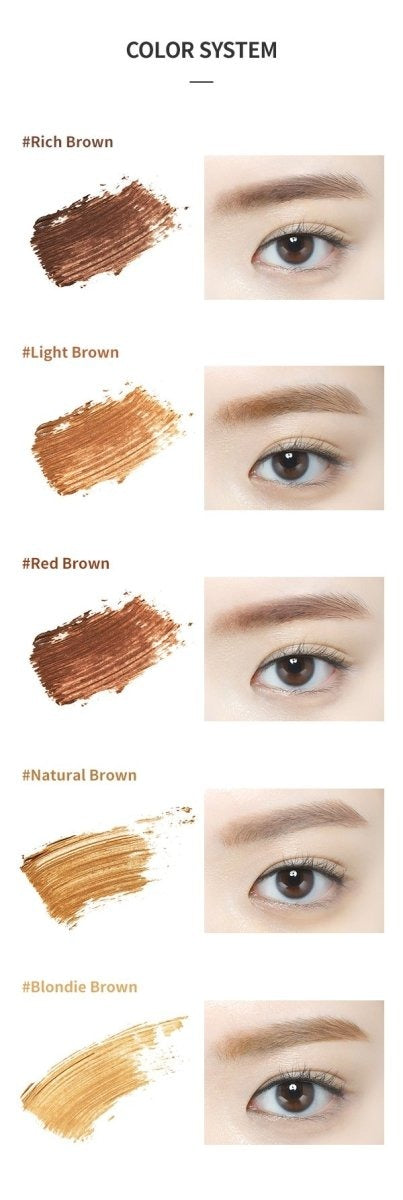 Etude House. Color My Brows 4.5g [#03 Red Brown] | Lady Bonita | Korean beauty NZ