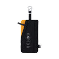 Black and yellow pouch with 'Exped' branding on a white background