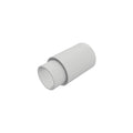 cylindrical valve on a white background